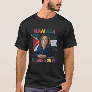 Anti Kamala Harris Palestine Flag  T-Shirt