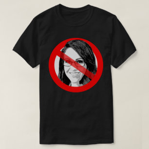 Anti Lauren Boebert Crossed Out Face T-Shirt