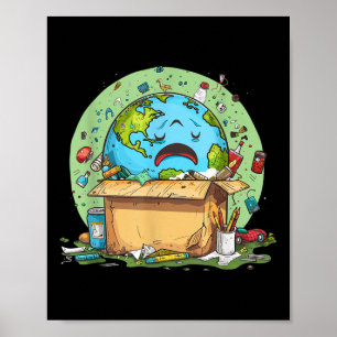 Anti Littering No Environment Environmental Protec Poster