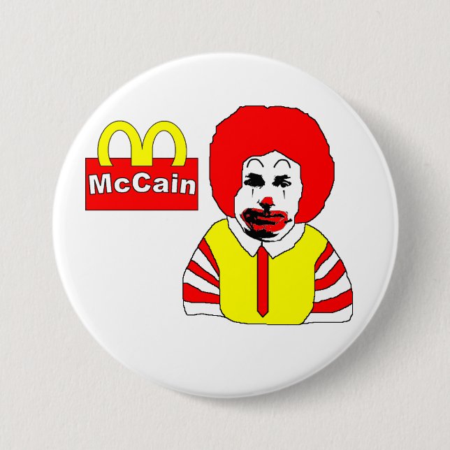 Anti McCain Button (Front)