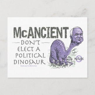 Anti McCain McAncient Postcard