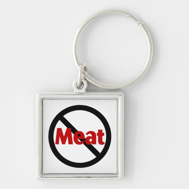 Anti Meat Key Ring (Front)