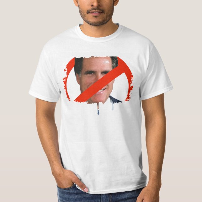 ANTI MITT ROMNEY T-Shirt (Front)
