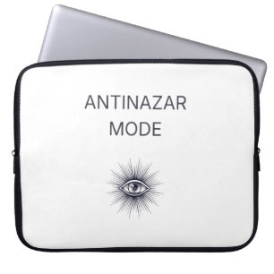 Anti Nazar Evil Eye Minimal Aesthetic Laptop Sleev Sleeve