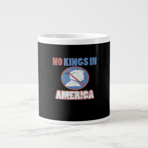 Anti- No Kings In America Classic Large Coffee Mug