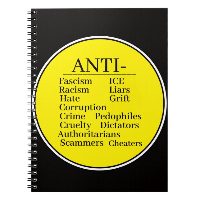 Anti- Notebook (Front)