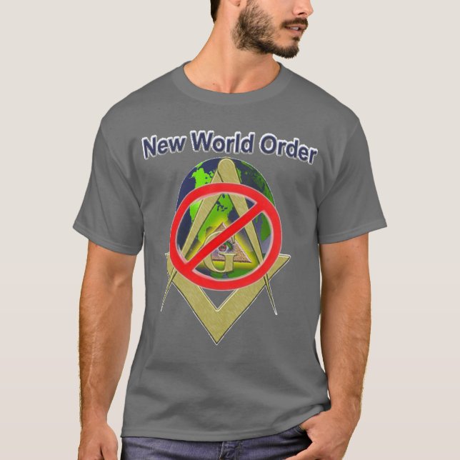 ANTI-NWO T-shirt for men (Front)