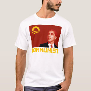Anti-Obama: Barack Obama Communist T-Shirt
