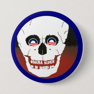 Anti-Obama-Biden 7.5 Cm Round Badge