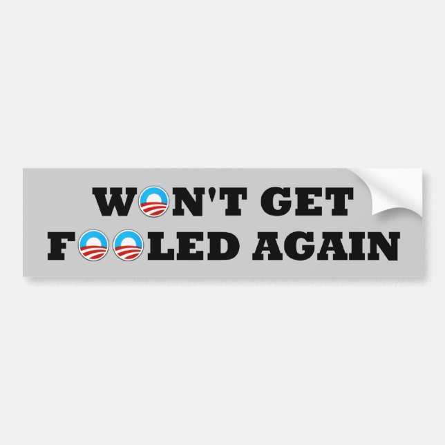 Anti Obama Bumper Sticker (Front)