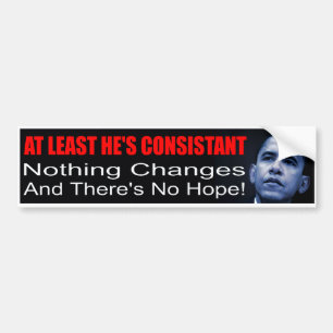 Anti-Obama Bumper Sticker