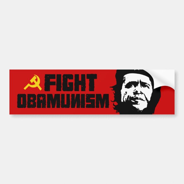 Anti-Obama Bumper Sticker (Front)