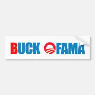 Anti-Obama Bumper Sticker: Buck Ofama Bumper Sticker
