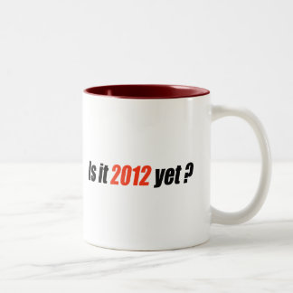 Anti-Obama Bumpersticker - 2012 Yet Two-Tone Coffee Mug