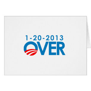 Anti-Obama Bumpersticker - Over 1-20-2013