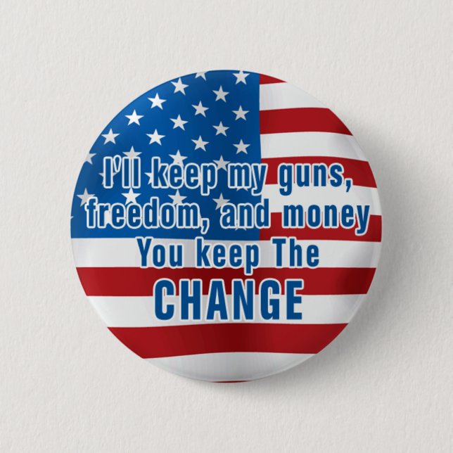 Anti-Obama Button (Front)
