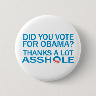 Anti Obama Button
