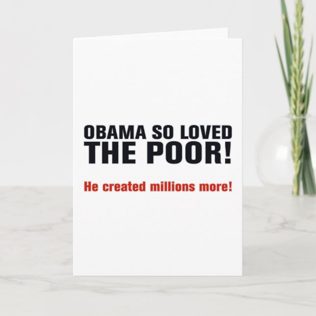 Anti Obama Card (Front)
