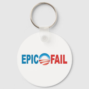 Anti-Obama Epic Fail keychain