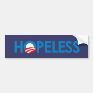 Anti-Obama - HOPELESS Bumper Sticker