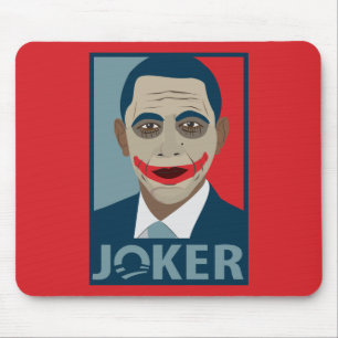 Anti-Obama Joker Mouse Mat