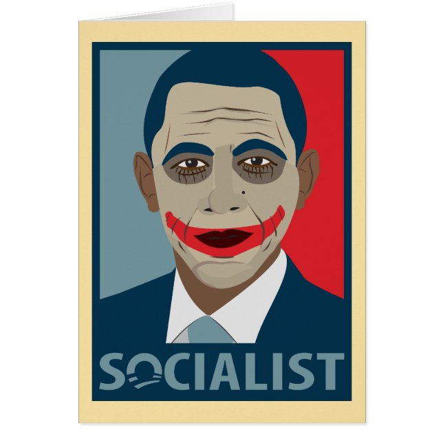 Anti-Obama Joker Socialist (Front)