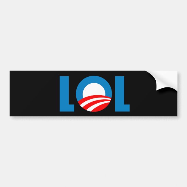 Anti-Obama - LOL Bumper Sticker (Front)