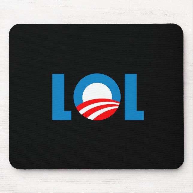 Anti-Obama - LOL Mouse Mat (Front)
