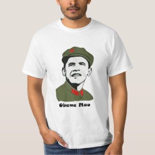 Anti Obama Mao Politics T shirt Conservative