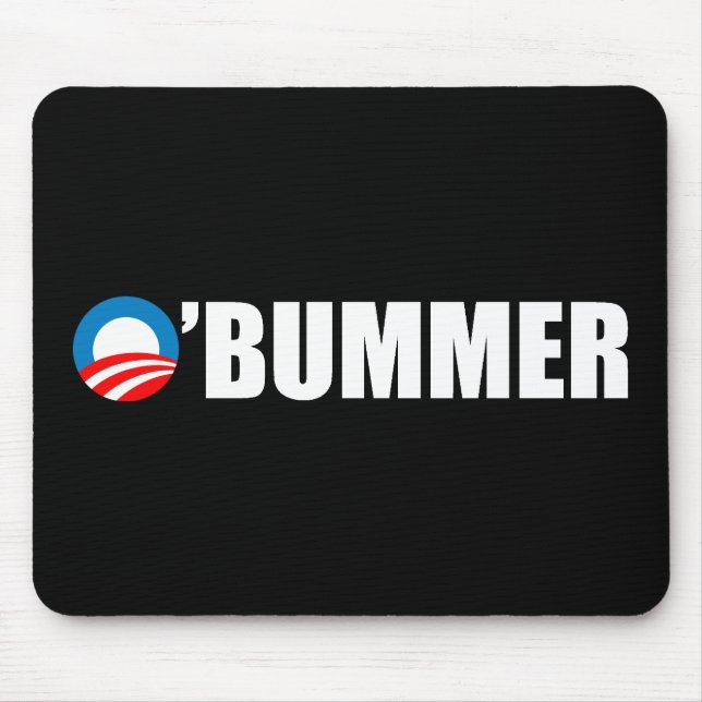 Anti-Obama - Obummer Mouse Mat (Front)