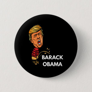 Anti Obama Pro Trump Conservative Patriot Politica 6 Cm Round Badge