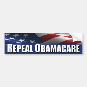 Anti Obama - Repeal OBAMACARE Bumper Sticker