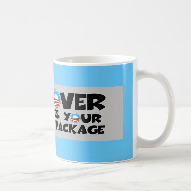 Anti Obama stimulus package Coffee Mug (Right)