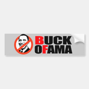 Anti-Obama T-shirt - Buck Ofama Bumper Sticker