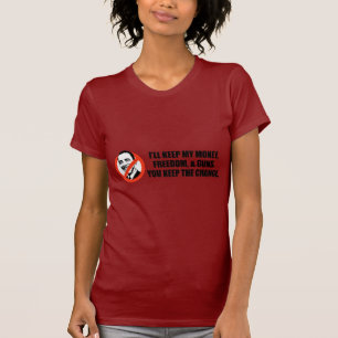 Anti-Obama T-shirt - You keep the change