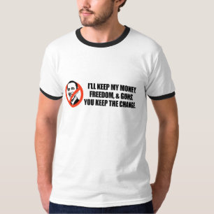 Anti-Obama T-shirt - You keep the change