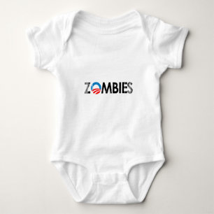 ANTI-OBAMA - ZOMBIES BLACK (2)- Faded.png Baby Bodysuit