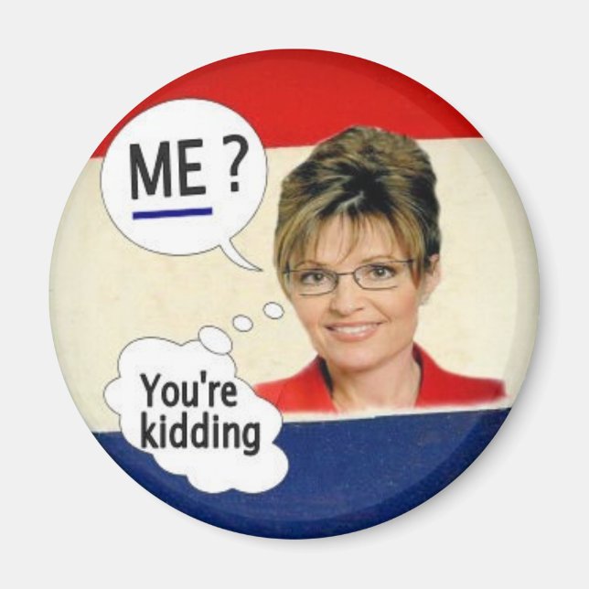 Anti-Palin Magnet (Front)