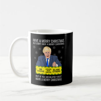 Anti Pm Johnson Conservative Tory Political Boris  Coffee Mug