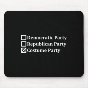 Anti-politic Democratic Republican Costume Party V Mouse Mat