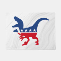 Anti-Politics Patriotic T-Rex