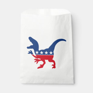 Anti-Politics Patriotic T-Rex Favour Bags