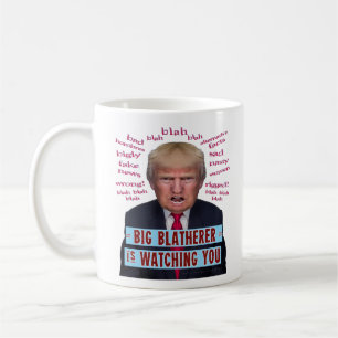 Anti President Donald Trump 1984 Political Parody Coffee Mug