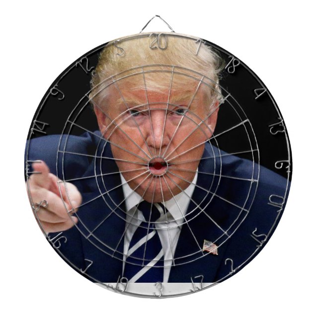 Anti President Donald Trump Dartboard (Front)