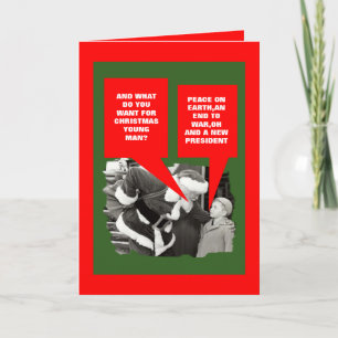 Anti President Obama Christmas Holiday Card