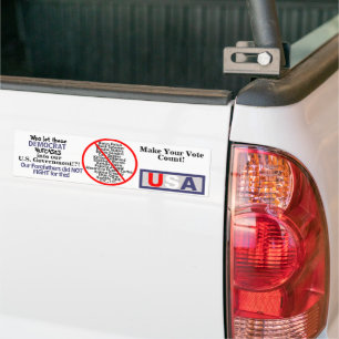 Anti Progressive Democrats Bumper Sticker
