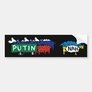 Anti Putin Bumper Sticker