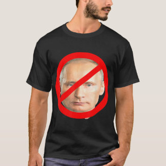 Anti Putin Russia Pro Ukraine, Support Free Ukrain T-Shirt