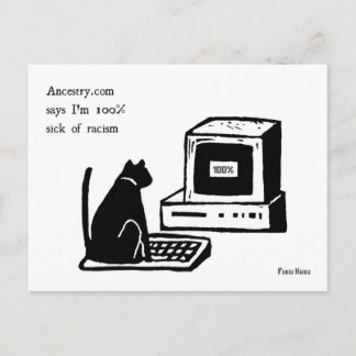 Anti-Racism Haiku Postcard