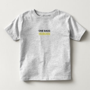 Anti Racism One Race Human All Lives Matter Toddler T-Shirt